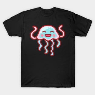 Dancing Cotton Candy Jellyfish T-Shirt